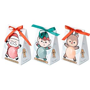 Bombe da Bagno Natalizie - Confezione Regalo - Amici del Natale Bombe da Bagno Natalizie - Confezione Regalo - Amici del Natale