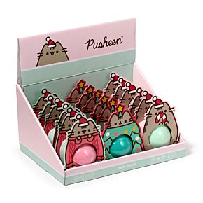 Bombe da Bagno Natalizie - Pusheen il Gatto - Confezione Regalo a Forma Bombe da Bagno Natalizie - Pusheen il Gatto - Confezione Regalo a Forma