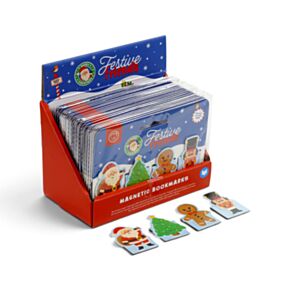 Set di 4 Segnalibri Magnetici di Natale - Amici del Natale