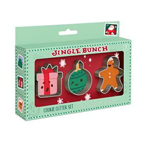 Set di 3 Tagliabiscotti Natalizi - Banda Natalizia - JINGLE BUNCH