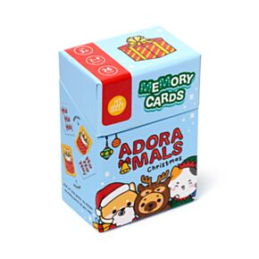 Memoria - Gioco da Tavolo Natalizio - Animali Dolci ADORAMALS