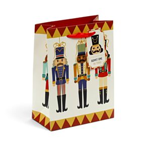 Busta Regalo di Natale - Schiaccianoci - M 