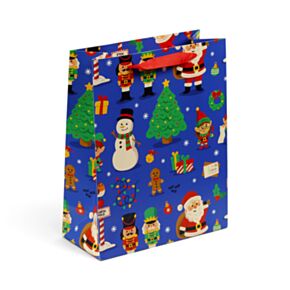 Busta Regalo di Natale - Amici del Natale - M 