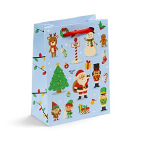 Busta Regalo di Natale - Amici del Natale - L 