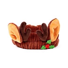 Fascia per Capelli in Peluche - Banda Natalizia - Renna