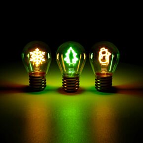 Lampada Decorativa di Natale a LED - Amici del Natale