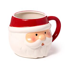 Tazza in Ceramica a Forma di Babbo Natale Tazza in Ceramica a Forma di Babbo Natale