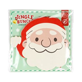 Tovaglioli di carta 3 veli - Confezione da 12 - Babbo Natale - Jingle Bunch 