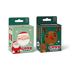 Calzini Morbidi in Cofezione - Banda Natalizia - Jingle Bunch