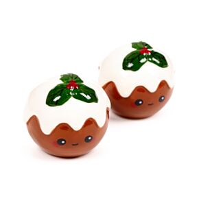 Set Sale e Pepe in Ceramica - Pudding Natalizio - Foodiemals