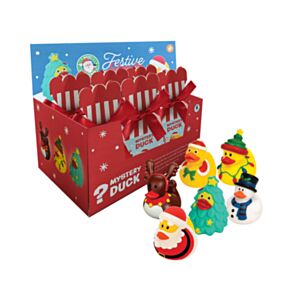 Giocattolo Galleggiante da Bagnetto - Anatra Babbo Natale - Banda Natalizia