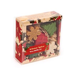 Set di 5 Cere Profumate -  Spezie Invernali - Stella di Natale