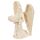 Portacandela con Angelo Inginocchiato 18cm - Color Crema