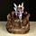 Brucia Incenso a Cascata con LED - Dragone Viola