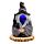 Brucia Incenso per Coni con LED - Stregone Oscuro con Gatto Nero
