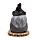 Brucia Incenso per Coni con LED - Stregone Oscuro con Gatto Nero