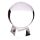 Sfera di Cristallo con Supporto in Vetro e Scatola Regalo - 10cm