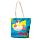 Borsa Mare in Tela - Unicorno - Vacation Vibes