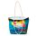Borsa Mare in Tela - Unicorno - Vacation Vibes
