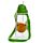 Borraccia per Bambini con Cannuccia 450ml - Dinosauro - Animali Dolci