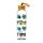Borraccia in Vetro con Tappo in Bambù 500ml - Volkswagen T1 - Summer & Surf