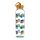 Borraccia in Vetro con Tappo in Bambù 500ml - Volkswagen T1 - Summer & Surf
