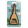 Calamita da Frigo Apribottiglie in PVC - I Love Torino - Mole Antonelliana