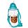 Borraccia per Bambini con Cannuccia 450ml - Animali Dolci