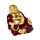 Mini Buddha Portafortuna con Espositore
