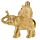 Buddha Dorato Seduto su Elefante