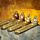 Brucia Incenso - Mini Buddha Portafortuna Brillantinato
