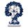 Buddha Thailandese - Bianco e Blu - Albero della Vita