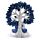 Buddha Thailandese - Bianco e Blu - Albero della Vita