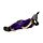 Buddha Thailandese Sdraiato - Nero e Viola