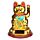 Maneki Neko Gatto che Saluta - Oro