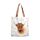 Borsa Tote - Bue Scozzese JAN PASHLEY