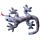 Animale con Sabbia - Gecko - 15cm