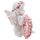 Cherubino con Cuore di Rose Rosa