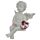 Statuetta Cherubino - Bacio dal Cuore - Peace of Heaven