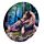 Orologio da Muro Sagomato - Lupo&Fata - Fairy Stories Fairy & Wolf - Lisa Parker