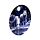 Orologio da Muro - Lupo - Warriors of Winter Wolf- Lisa Parker