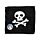 Asciugamano da Viaggio Compresso - Pirati - Jolly Rogers