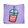 Asciugamano da Viaggio Compresso - Bubble Tea - Foodiemals 