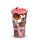 Bicchierone Infrangibile con Cannuccia - Foodie - Pusheen il Gatto