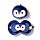 Cuscino da Viaggio con Maschera Relaxeazzz - Pinguino - Animali Dolci