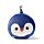 Cuscino da Viaggio con Maschera Relaxeazzz - Pinguino - Animali Dolci