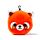 Cuscino da Viaggio con Maschera Relaxeazzz - Panda Rosso - Animali Dolci