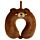 Cuscino da Viaggio in Memory Foam Relaxeazzz - Orso - Animali Dolci