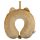 Cuscino da Viaggio in Memory Foam Relaxeazzz - Cane Shiba Inu