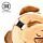 Cuscino da Viaggio con Maschera Relaxeazzz - Pug Carlino